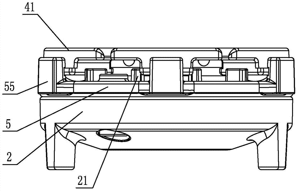 Water-lubricated thrust bearing of submersible motor for well