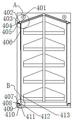 Crop planting rack