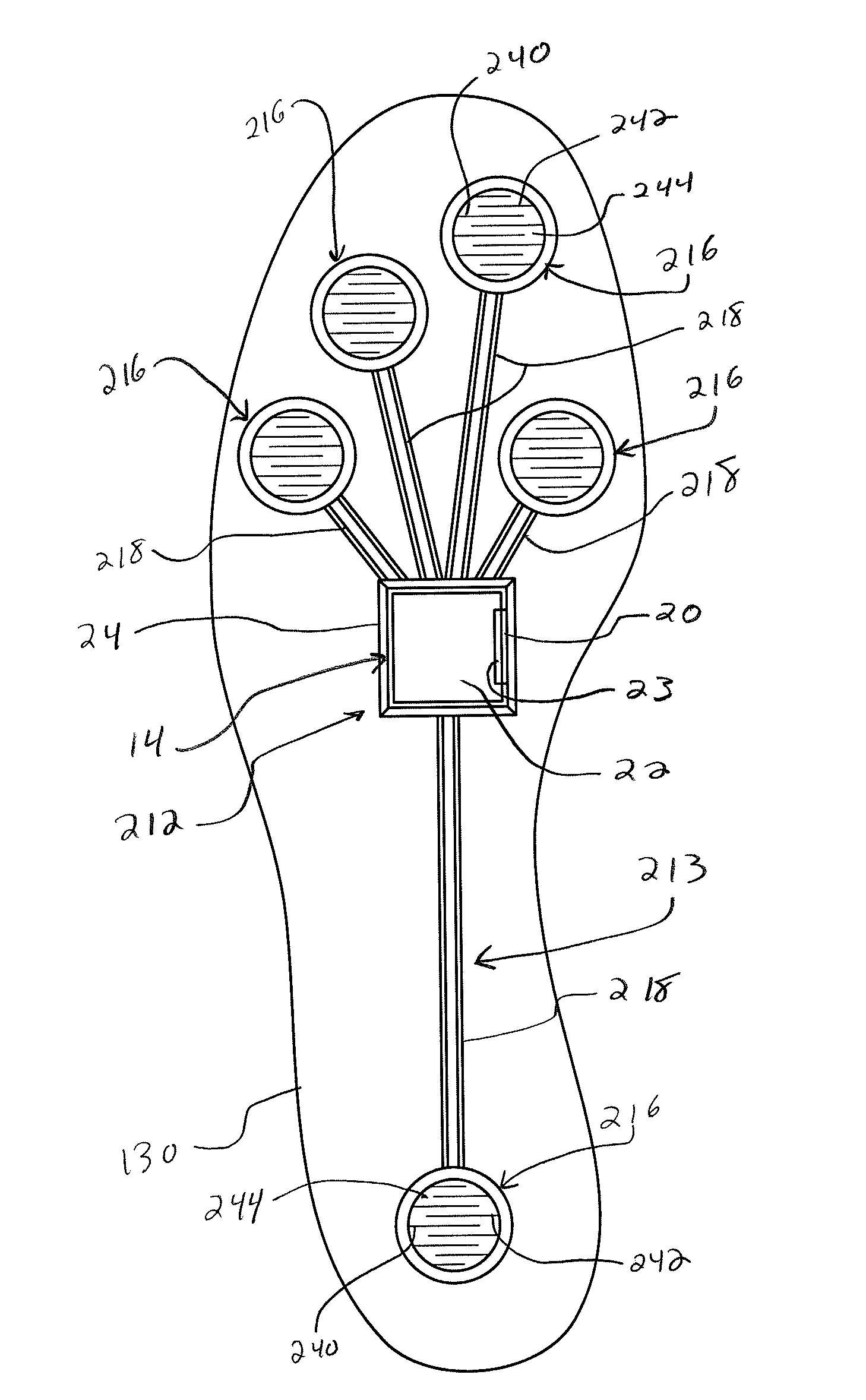 Footwear Having Sensor System