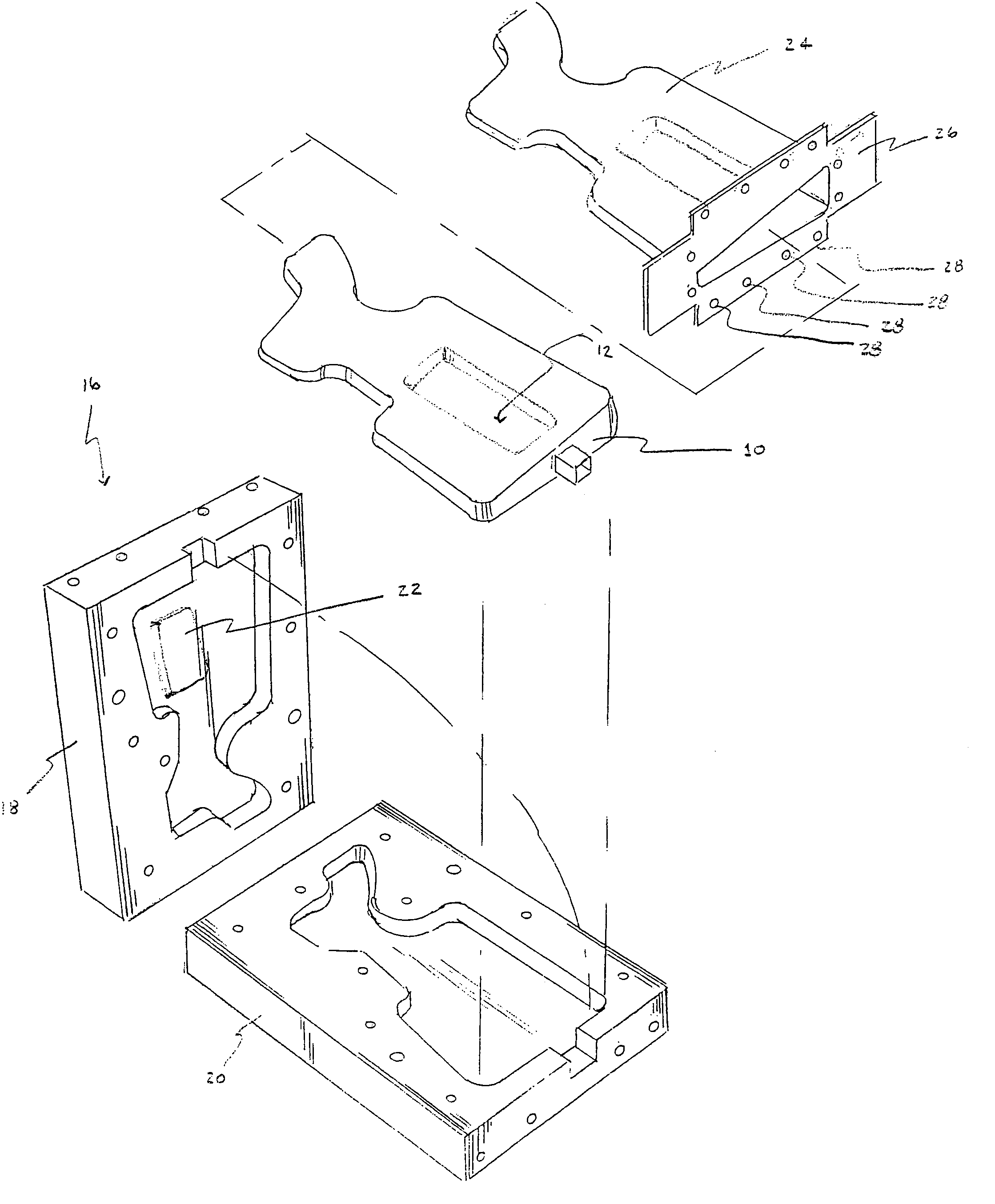 Methods for forming fiber reinforced composite parts having one or more selectively positioned core, structural insert, or veneer pieces integrally associated therewith