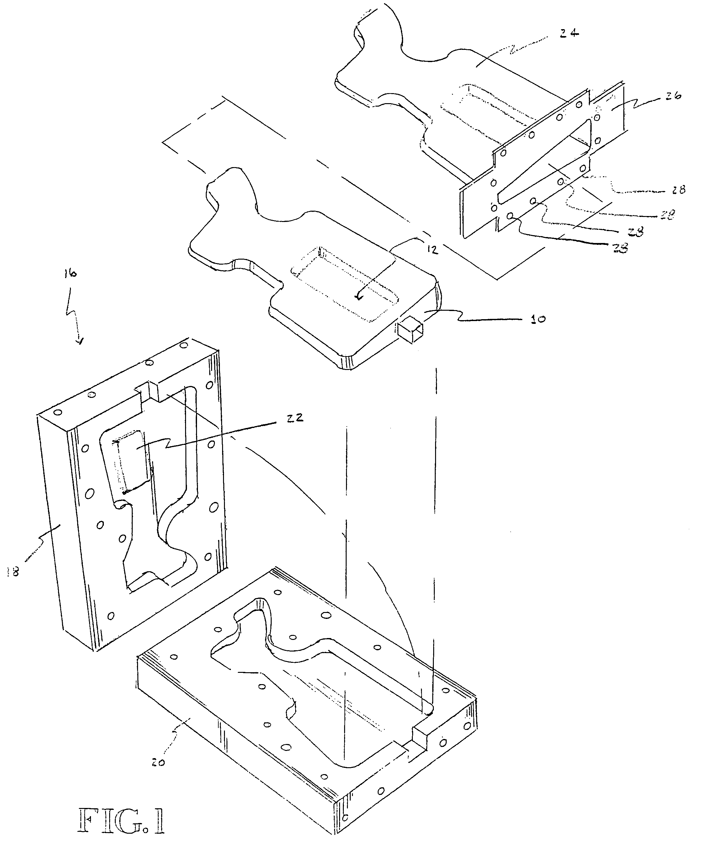 Methods for forming fiber reinforced composite parts having one or more selectively positioned core, structural insert, or veneer pieces integrally associated therewith