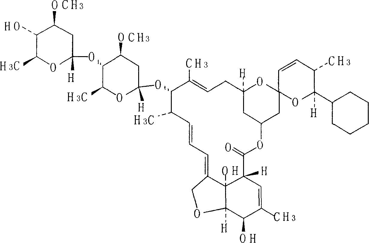 Doramectin injection fluid containing soyban oil