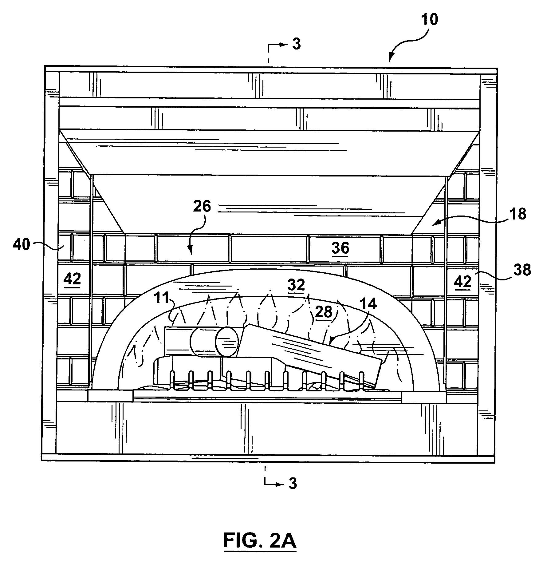 Flame simulating assembly