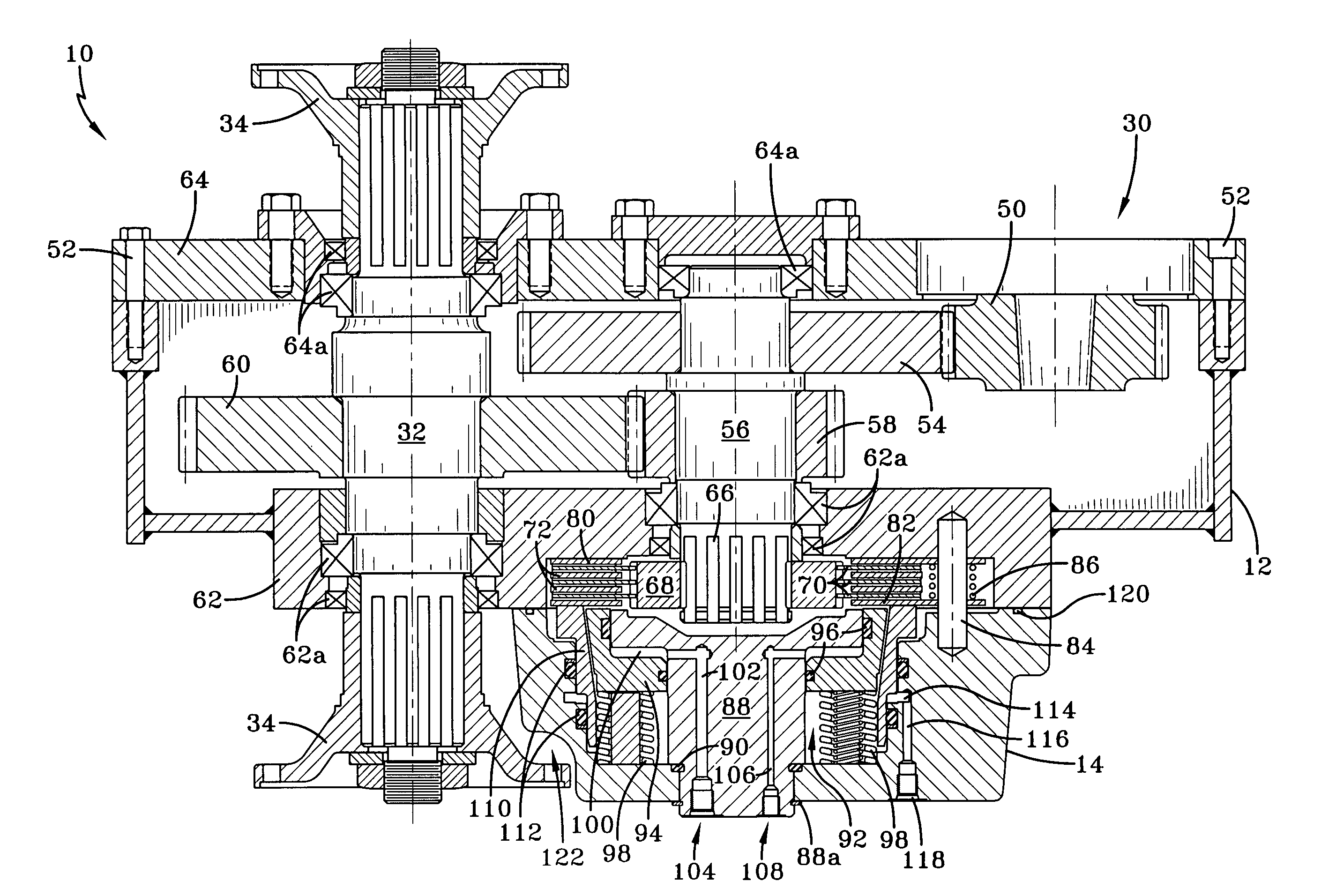 Gearbox brake for mining machinery