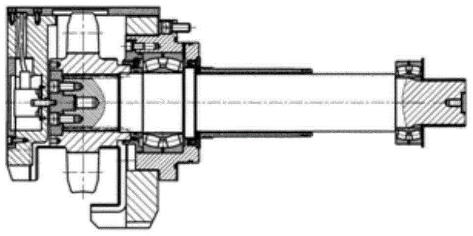 A kind of buckle type walking device of thin coal seam shearer