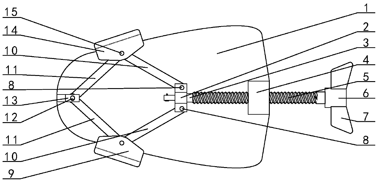 Micro-adjustment supporting device for dental examination and treatment of incisor teeth or unilateral molars