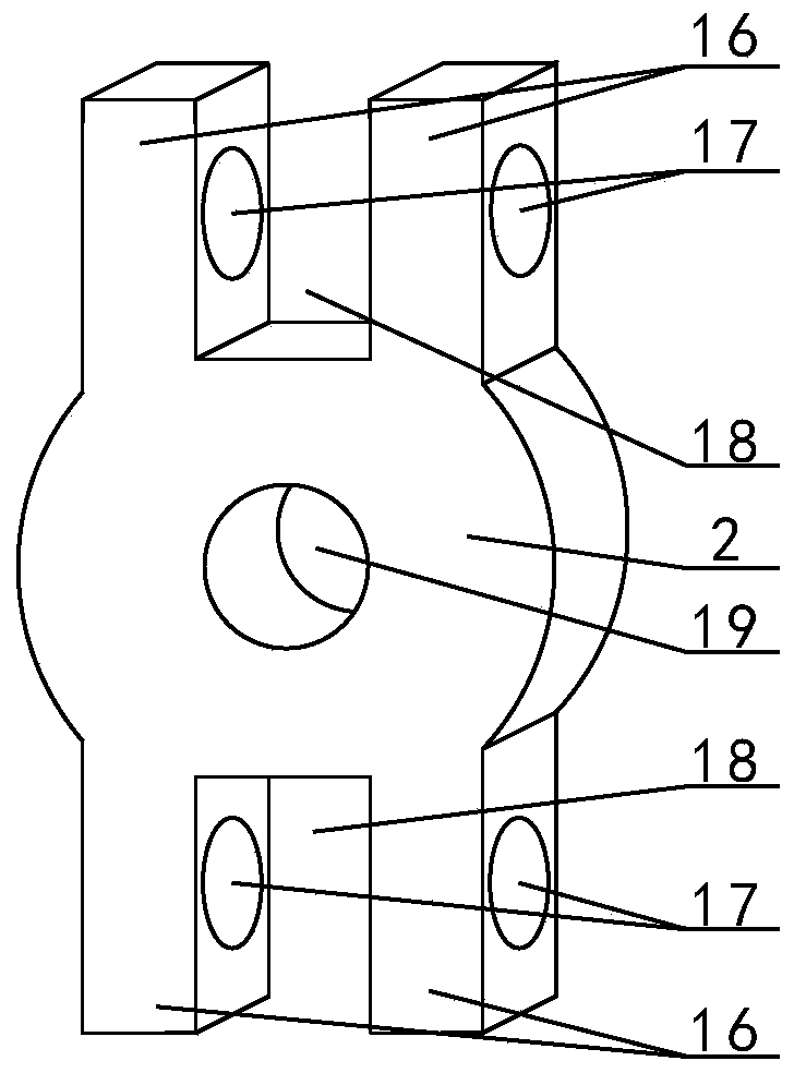 Micro-adjustment supporting device for dental examination and treatment of incisor teeth or unilateral molars