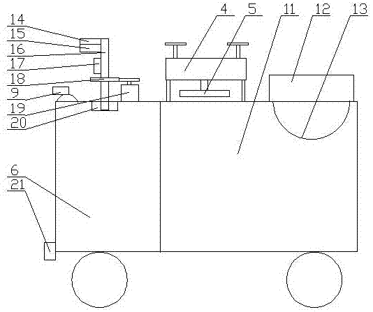 Transformer substation self-operation bird repelling device