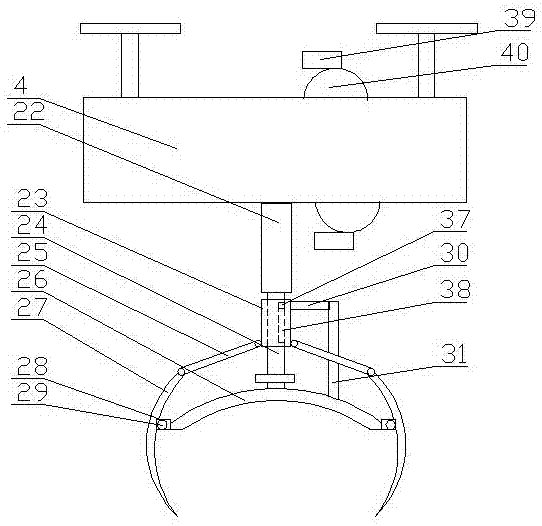 Transformer substation self-operation bird repelling device