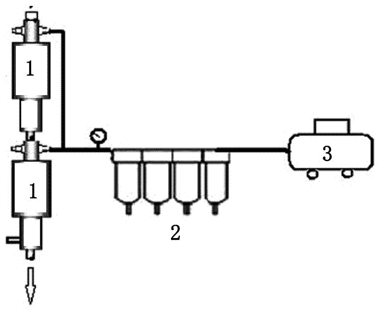 Black carbon sampling system for motor vehicle