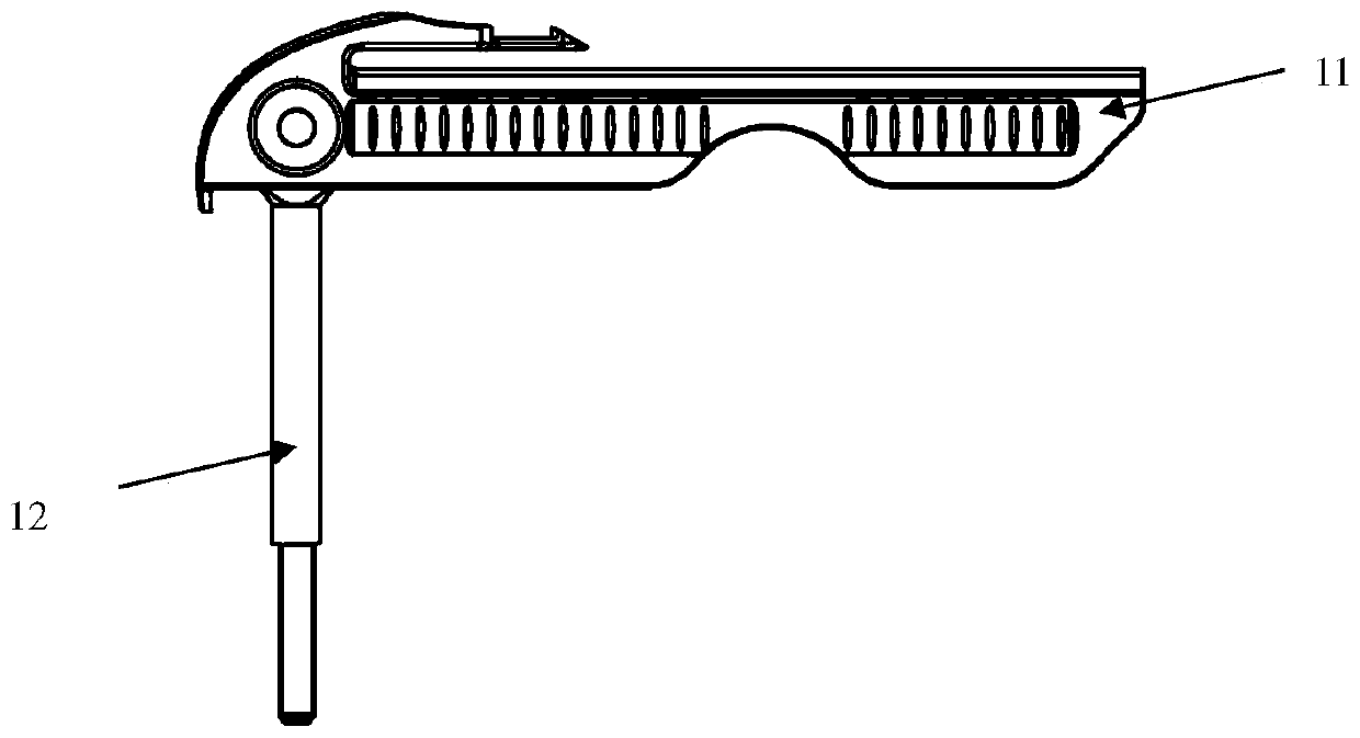 Reset mechanism, anastomat and medical instrument