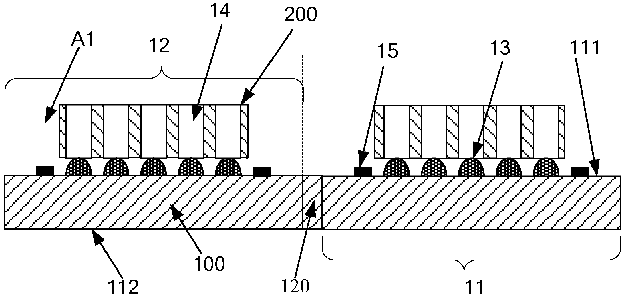 Fingerprint identification chip package structure and packaging method