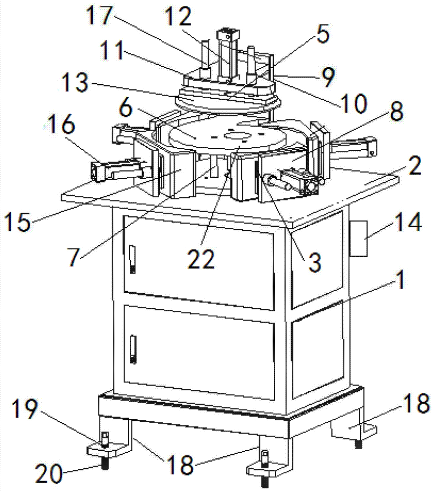 Locating fixture for volute welding