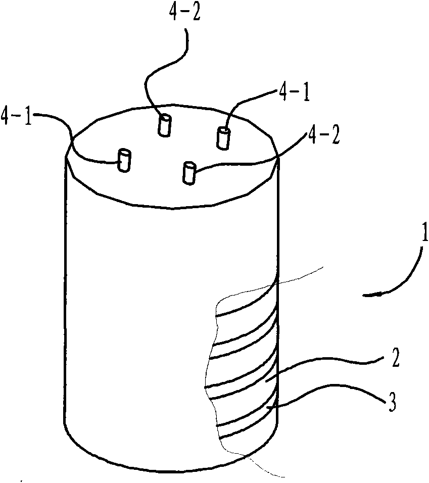 Solid heat storage structure and processing method