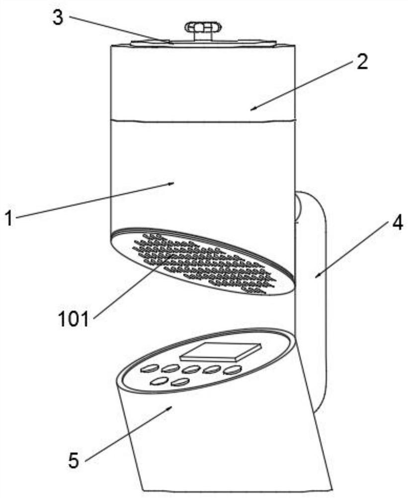 Air planktonic bacteria collector for clinical laboratory