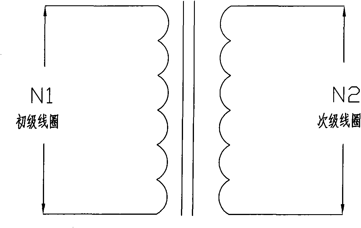 Novel winding method for high-frequency transformer coils