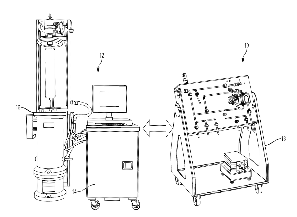 Fluid handling systems and method for ultracentrifuges