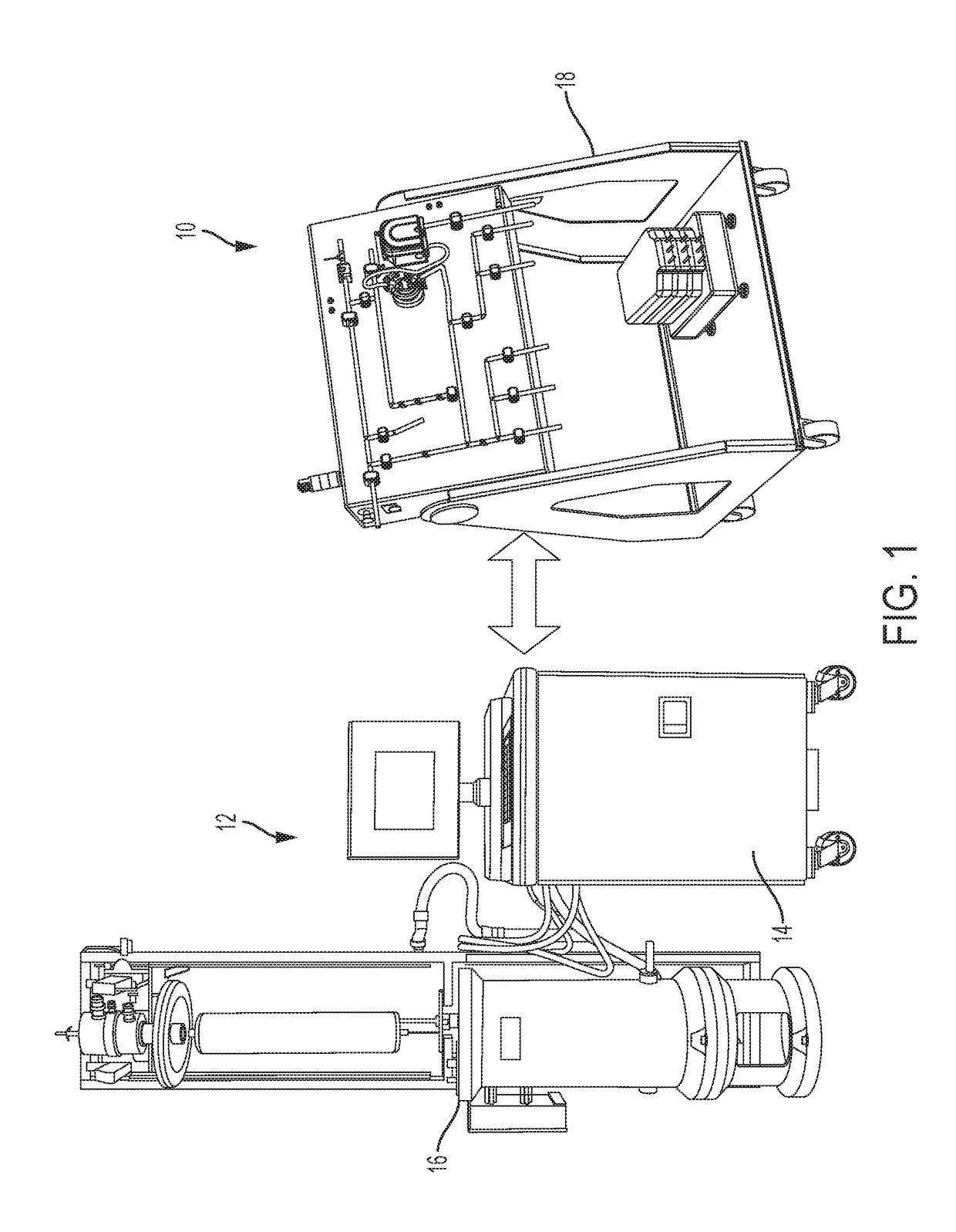 Fluid handling systems and method for ultracentrifuges