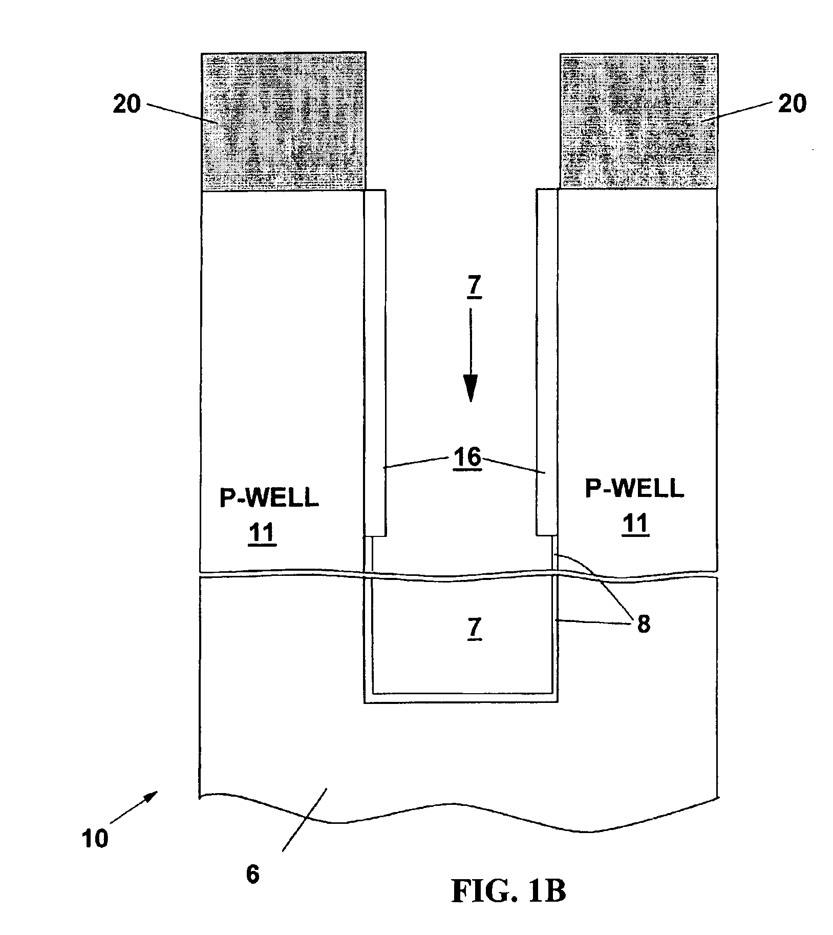 Trench capacitors with reduced polysilicon stress