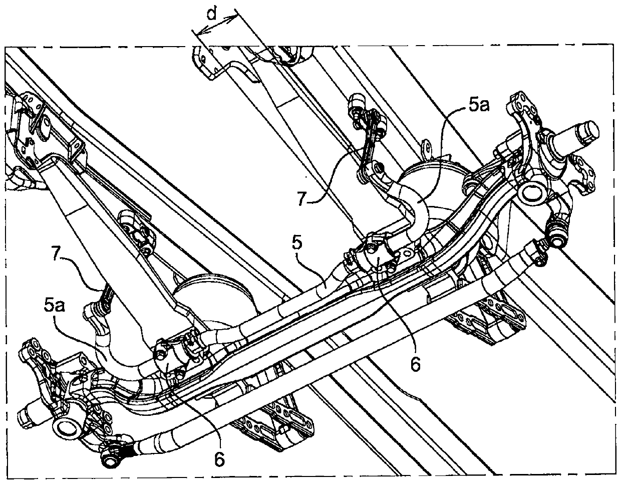 Stabilizer bar and stabilization method