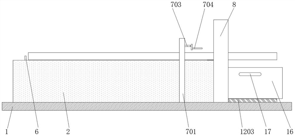 Cutting device capable of preventing color steel plate deformation