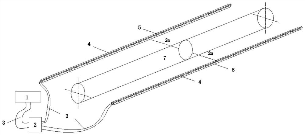 Pipeline strain monitoring and early warning system and method