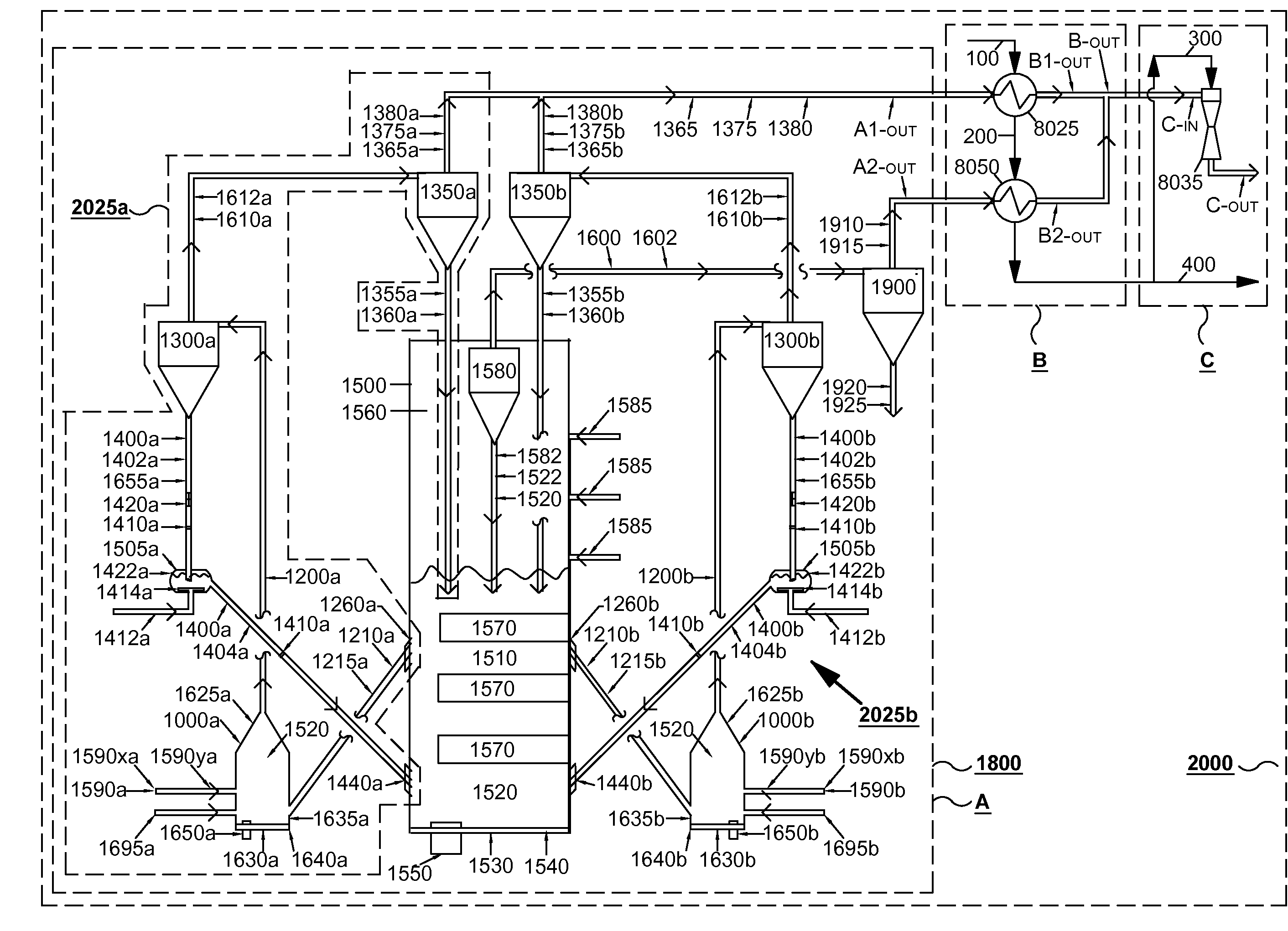 System and method for flexible conversion of feedstock to oil and gas