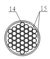 All-region heat-pump horizontal shell-and-tube heat exchanger