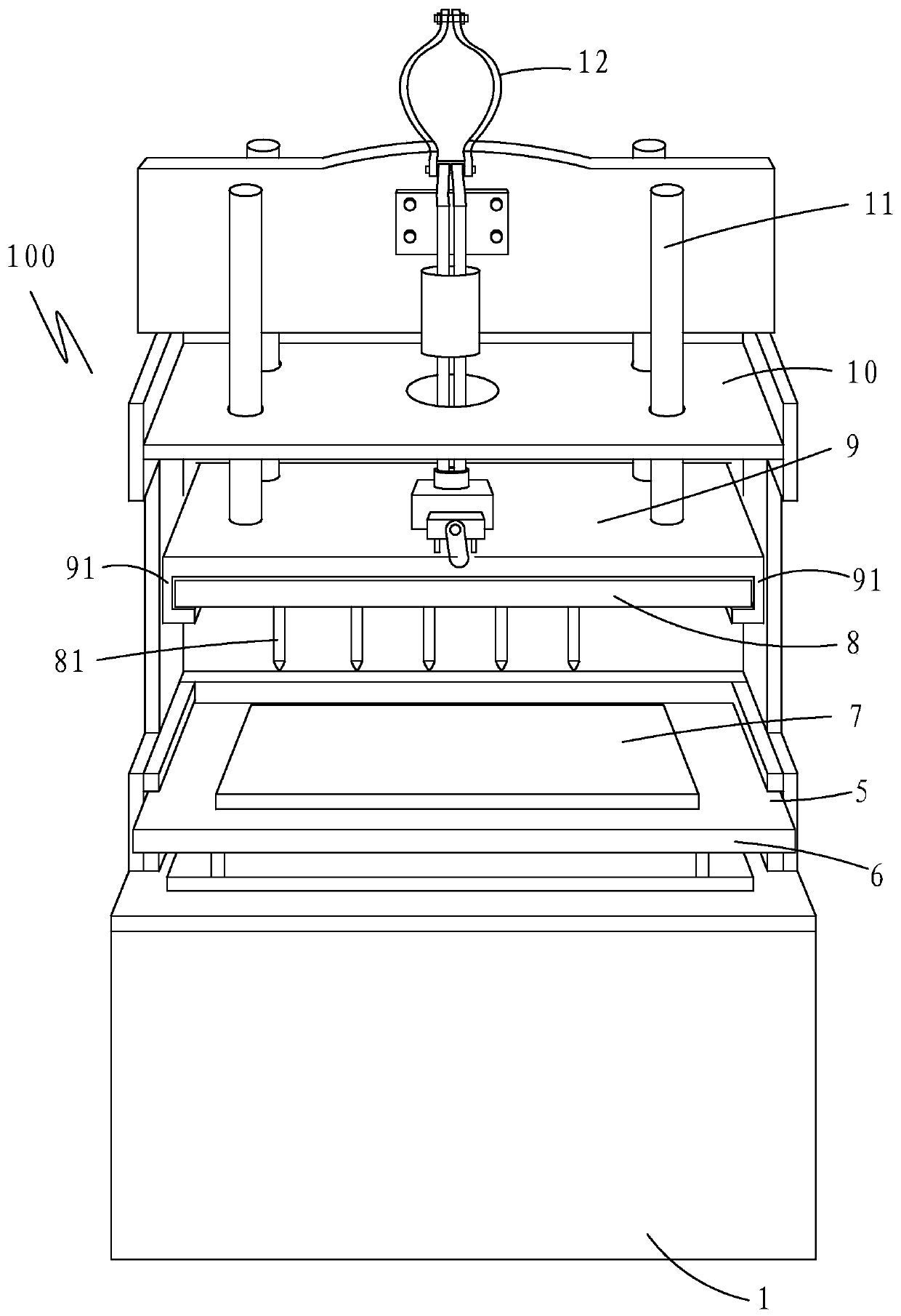 Plug-and-play intelligent testing device without connecting wire