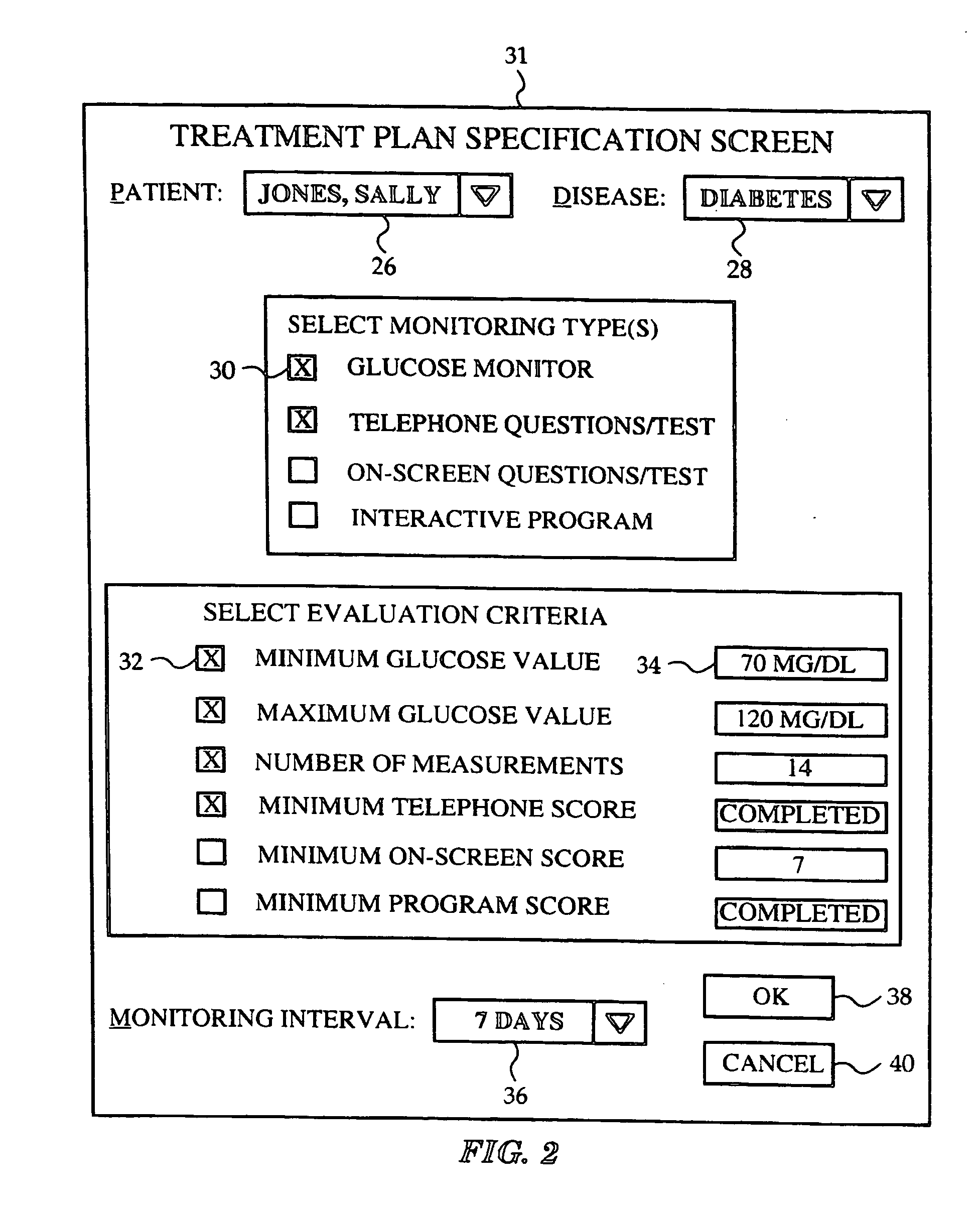 Network media access control system for encouraging patient compliance with a treatment plan