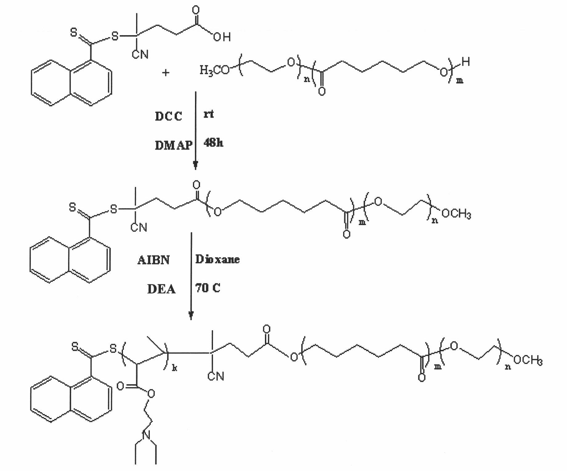 Biodegradable polymer vesicles and preparation and application thereof