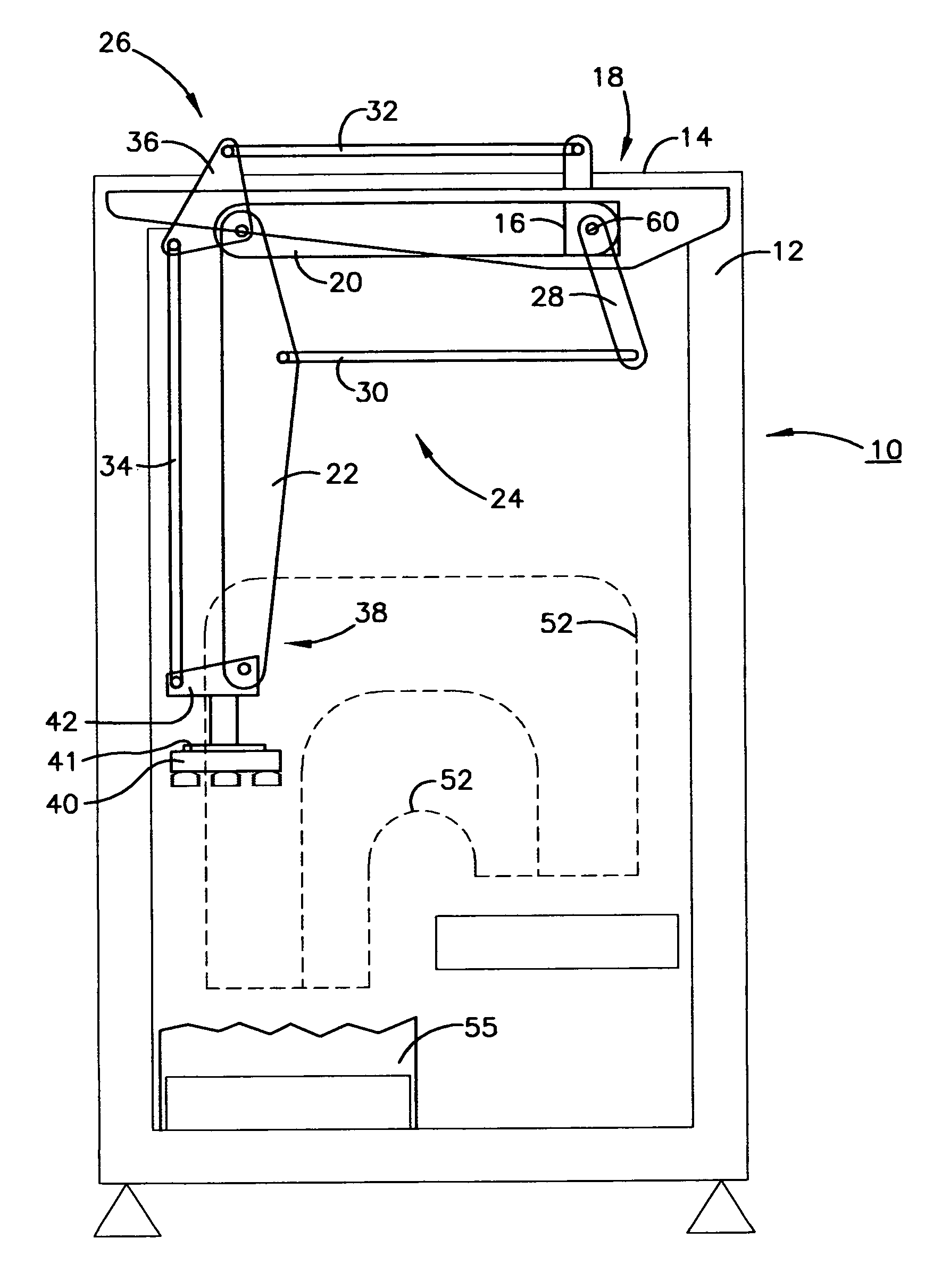 Case packing robot