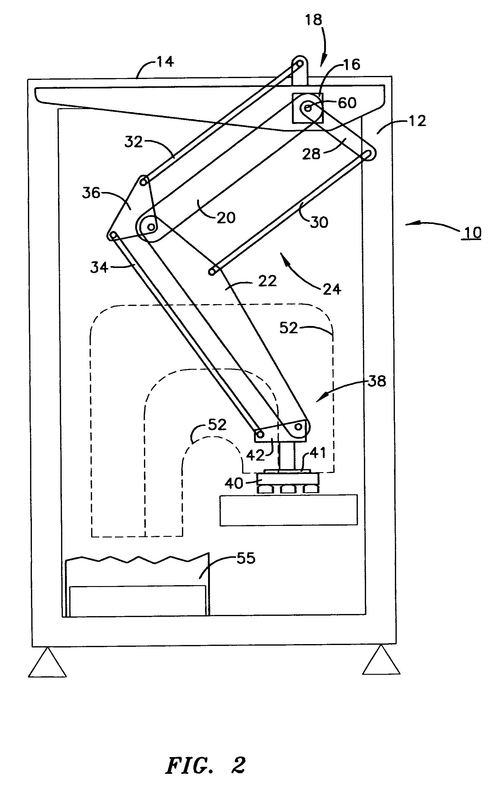 Case packing robot