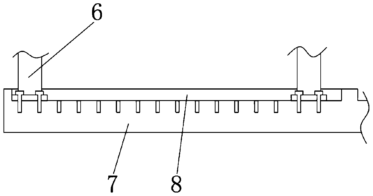 Online cleaning device for low-pressure fuel gas filter