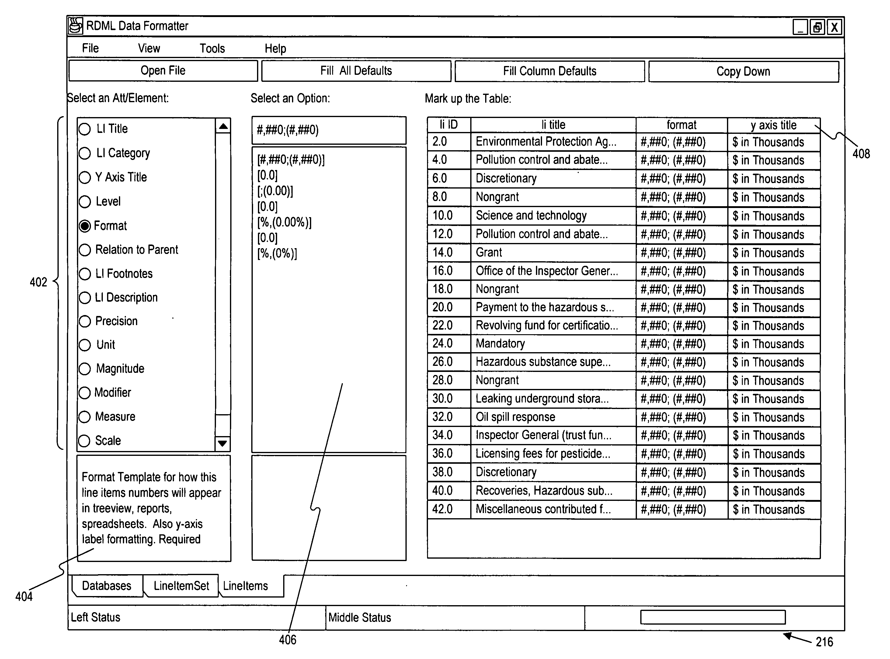 Reusable data markup language