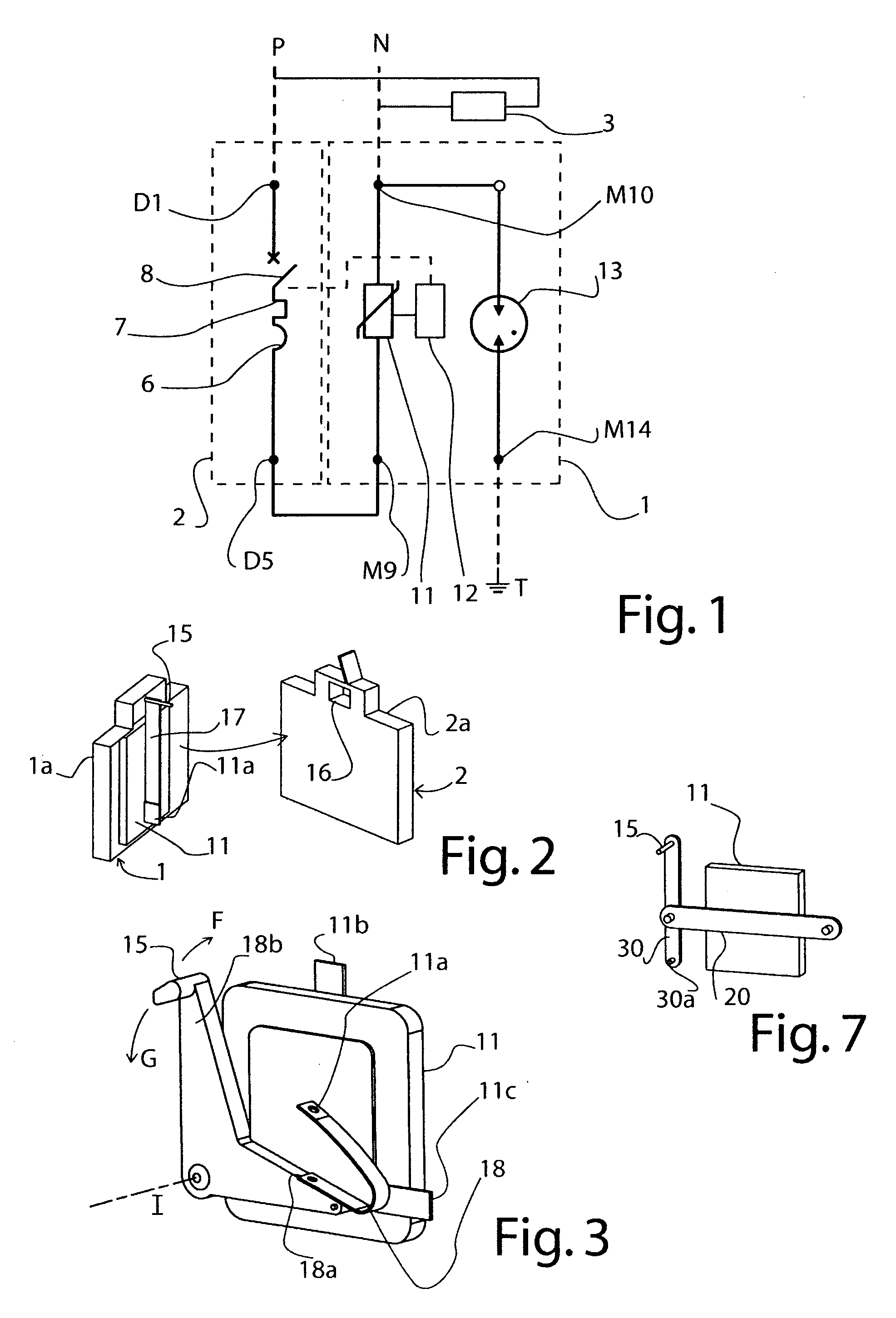 Overvoltage protection device comprising a disconnection accessory