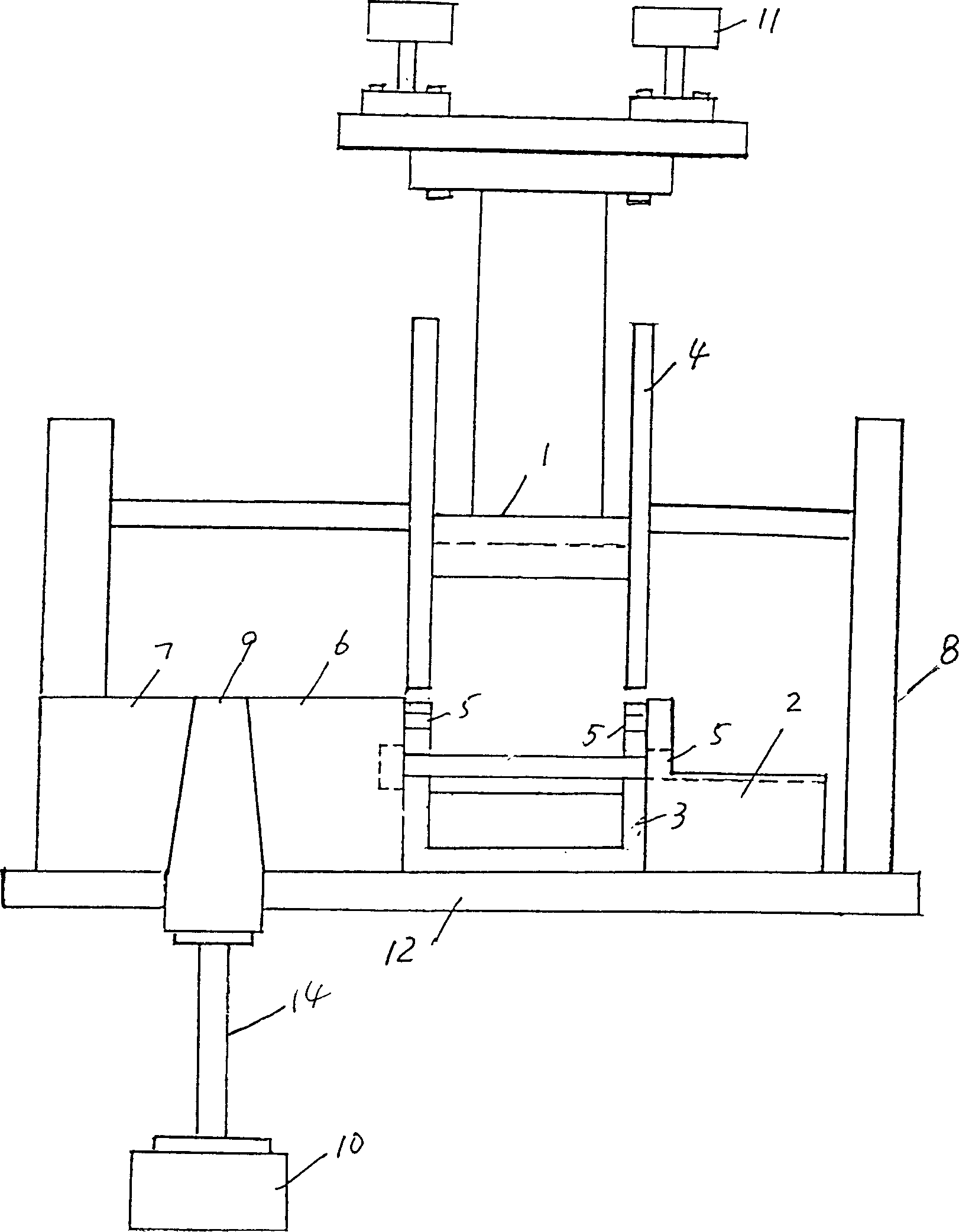 Production process of high density carbonized bamboo material