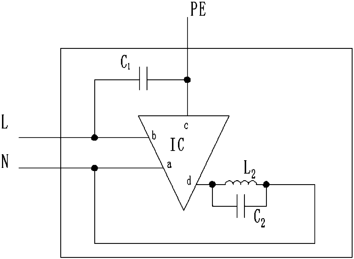 Radiation-free air energy heat pump air conditioning