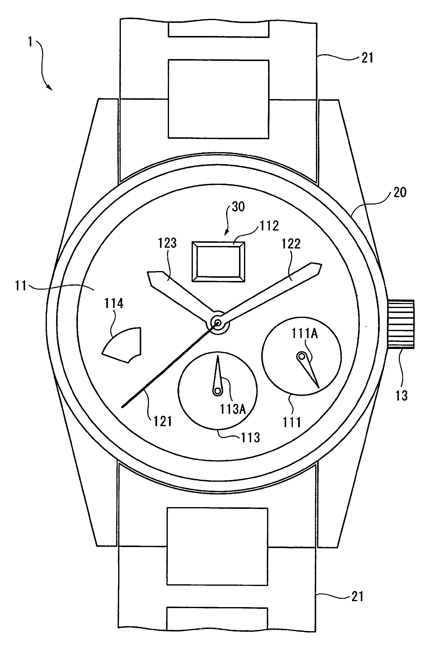 Piezoelectric actuator and electronic equipment with piezoelectric actuator