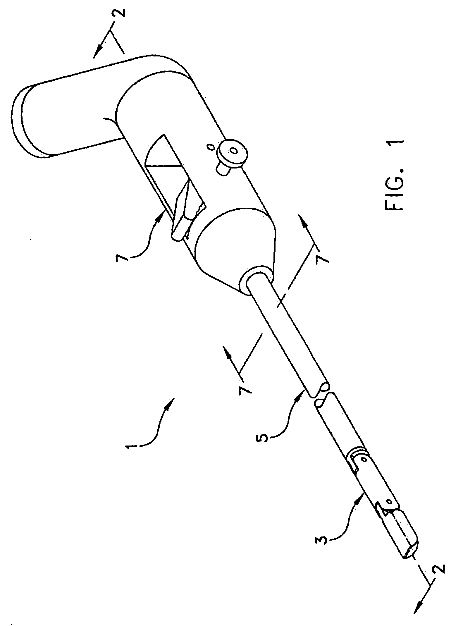 Articulated surgical probe and method for use