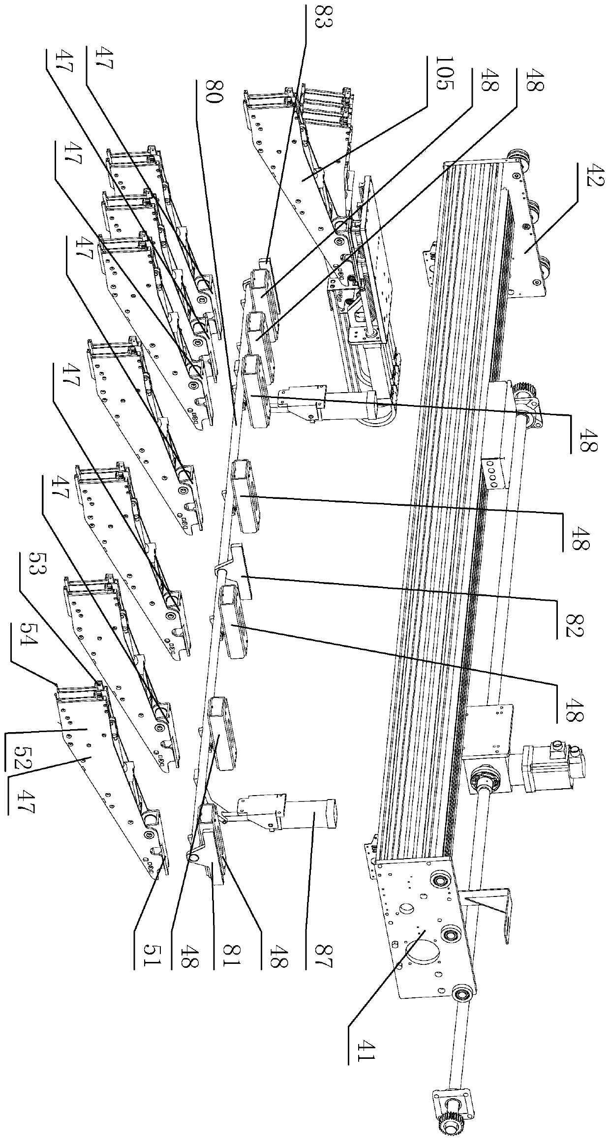 Control system and working method of computer panel saw