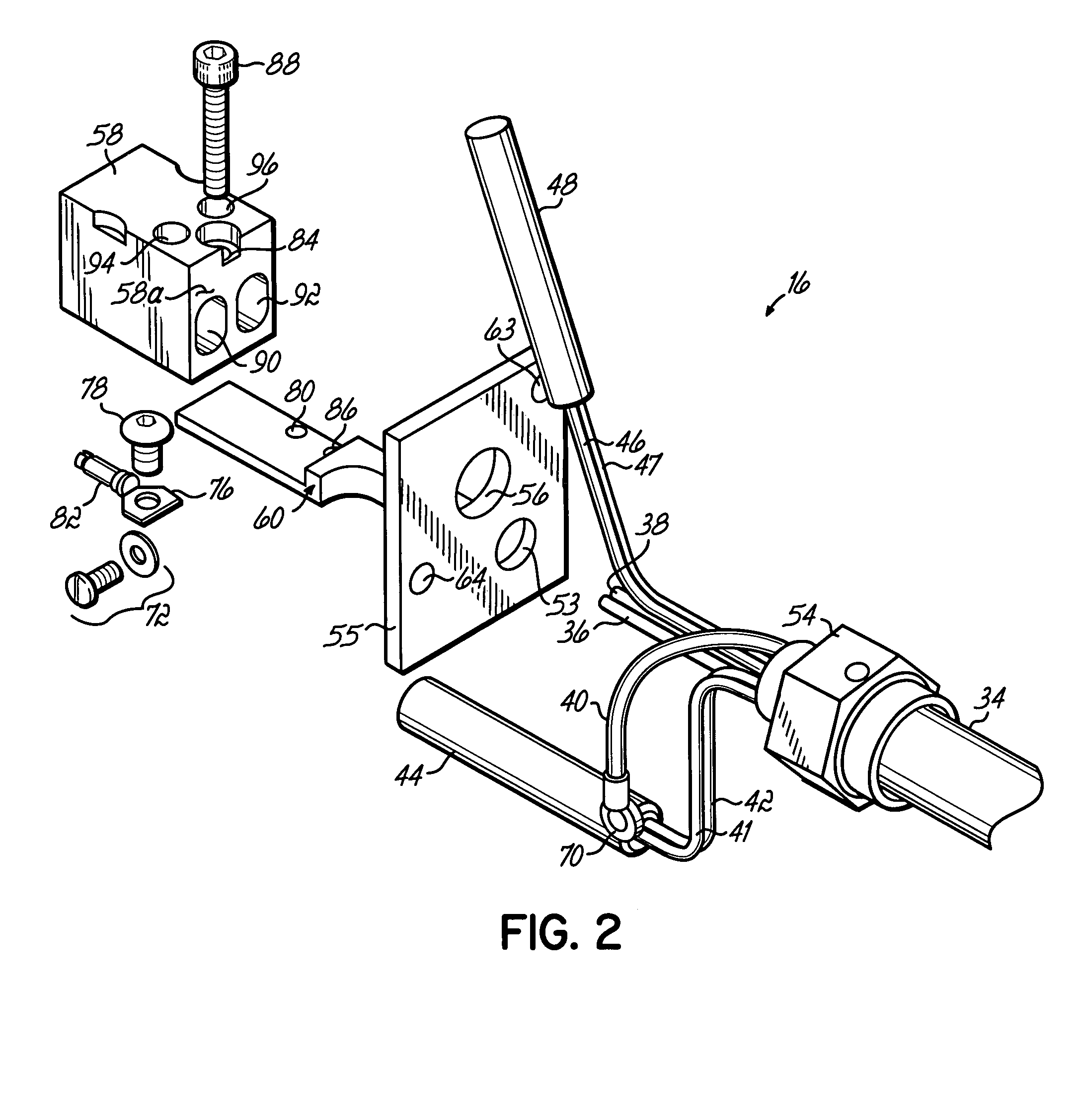 Liquid dispensing system having a modular cord set