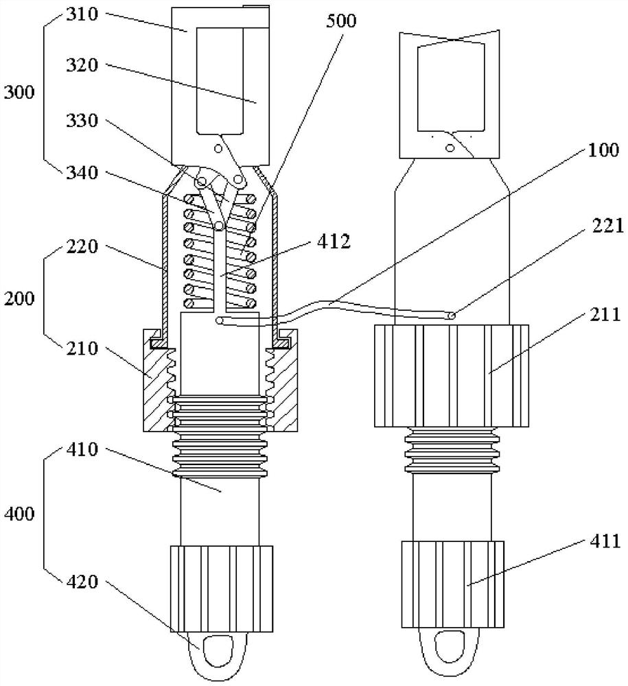 Hollow visceral organ traction device