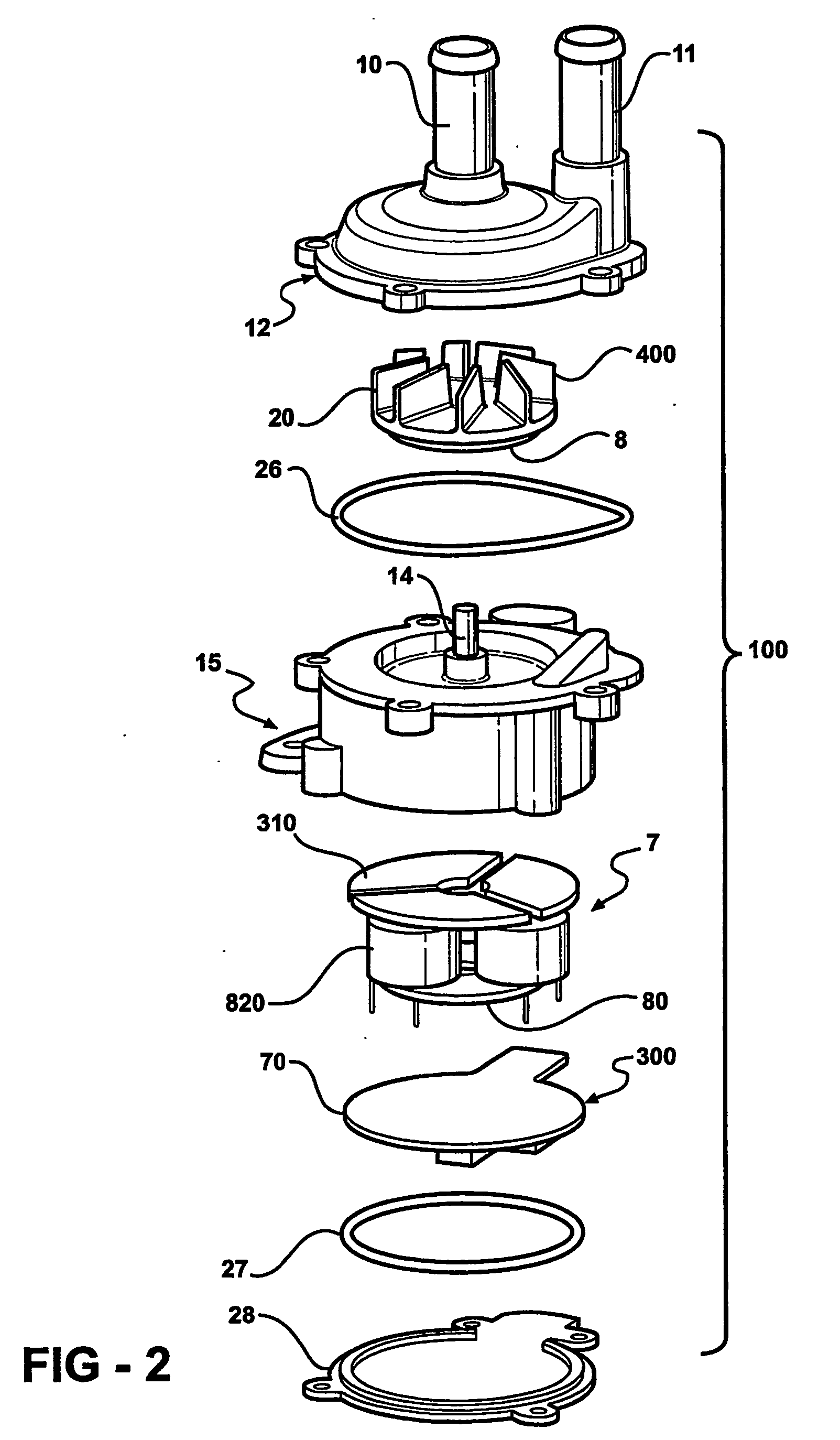 Electric fluid pump