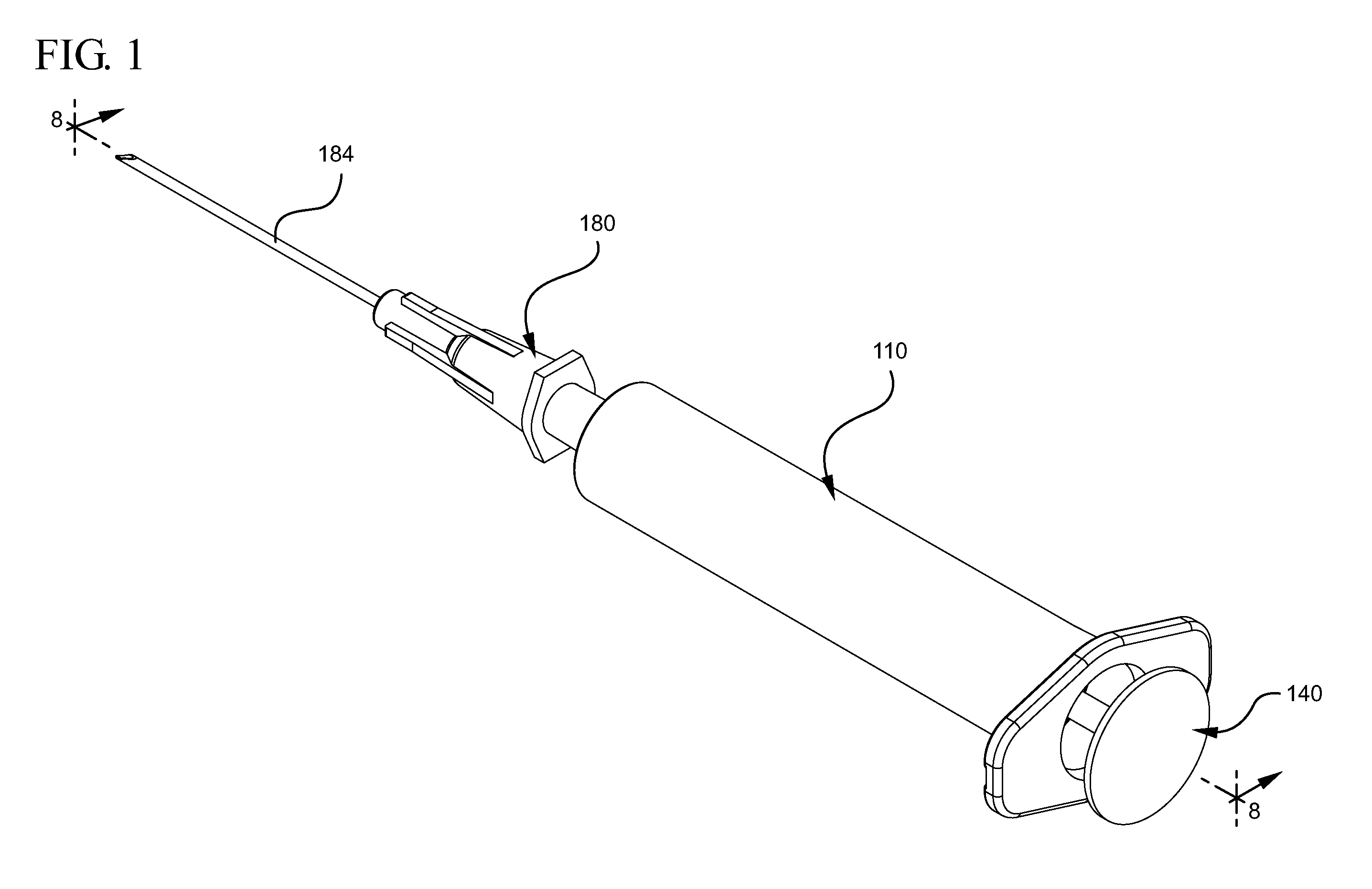 Medical device including an air evacuation system