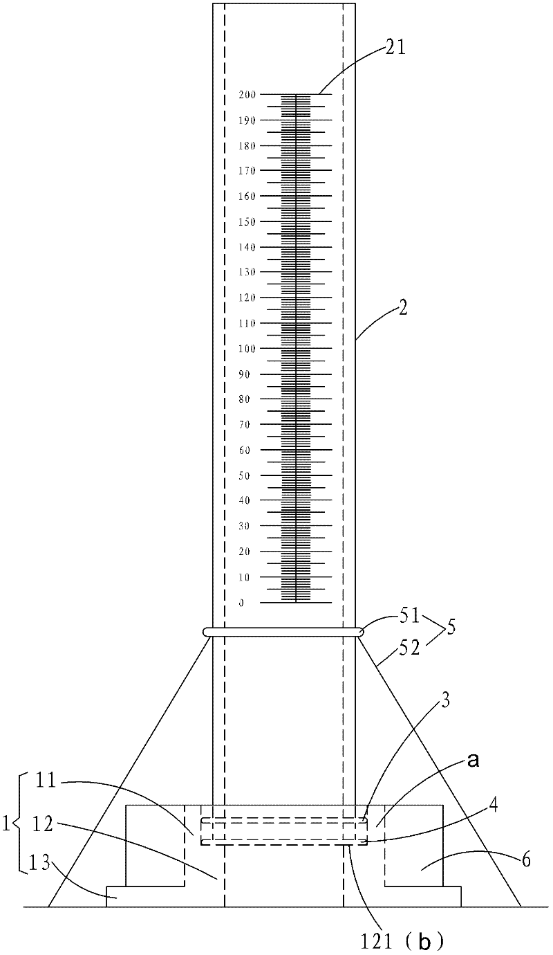 Test method for permeation coefficient of permeable concrete