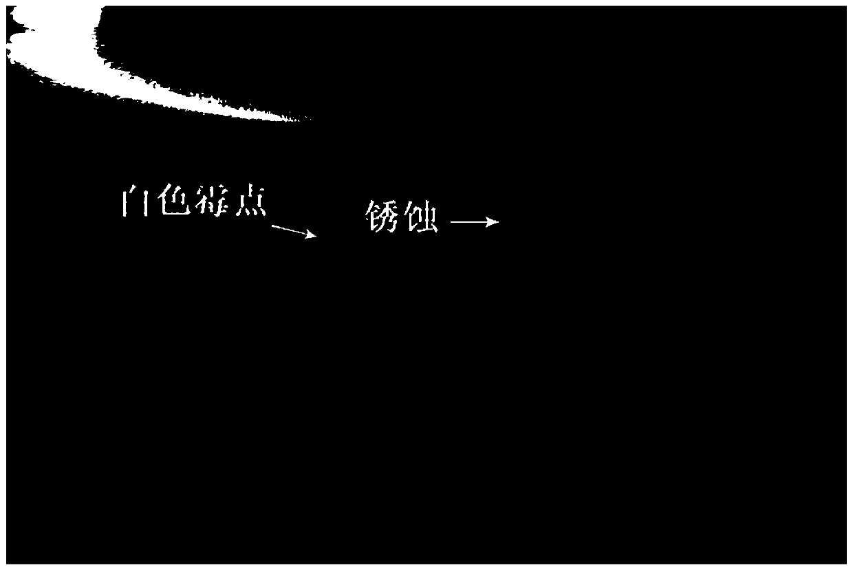 Mildew-proof marking solution and mildew-proof marking process