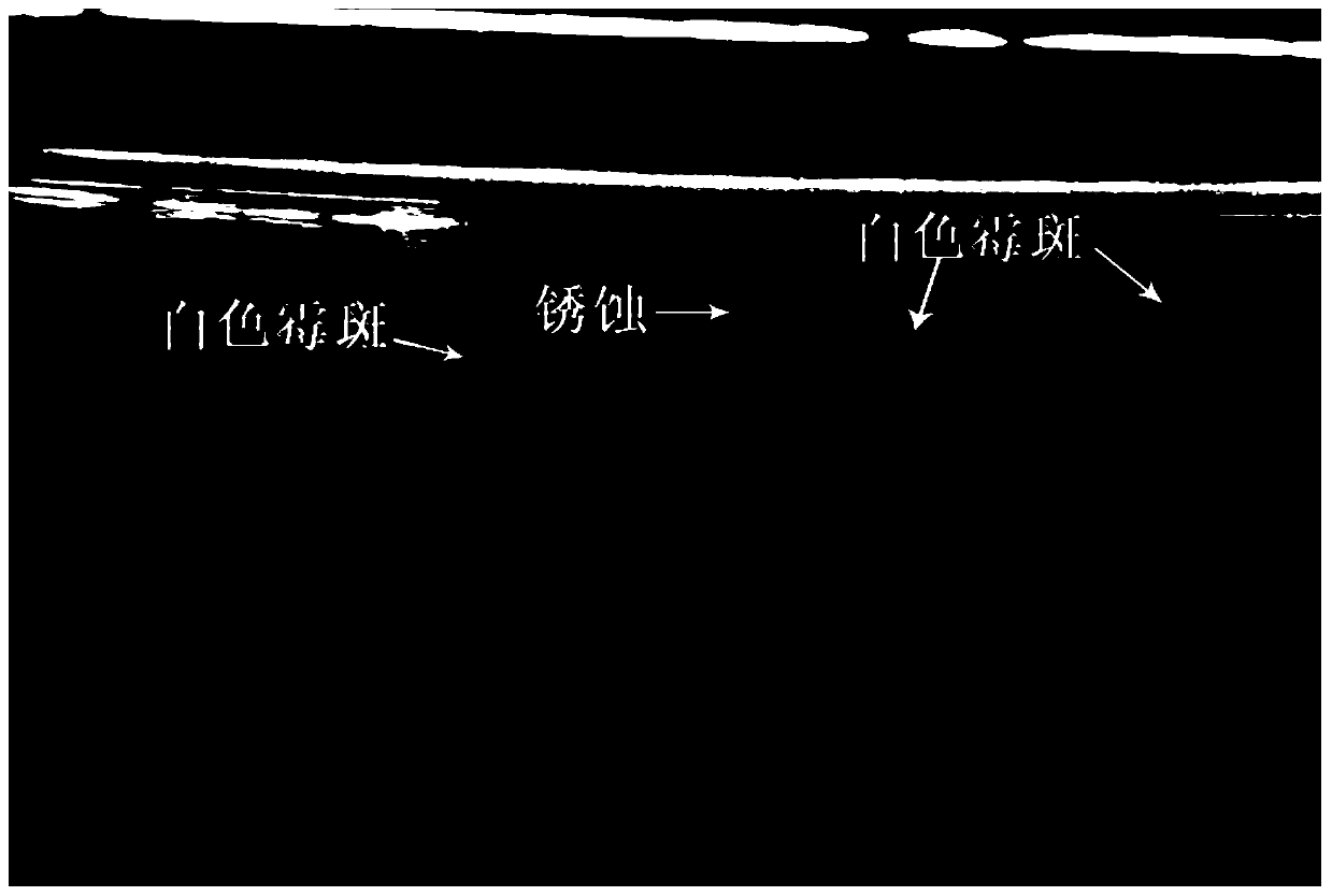 Mildew-proof marking solution and mildew-proof marking process