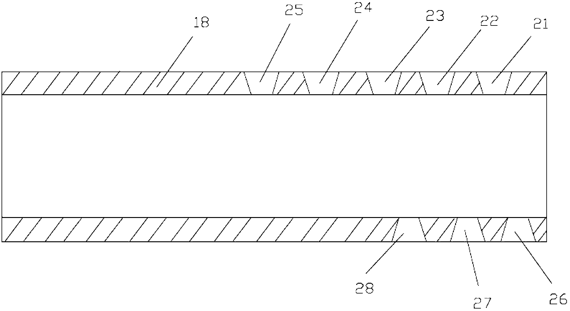 Improved structure of oil pressure buffer