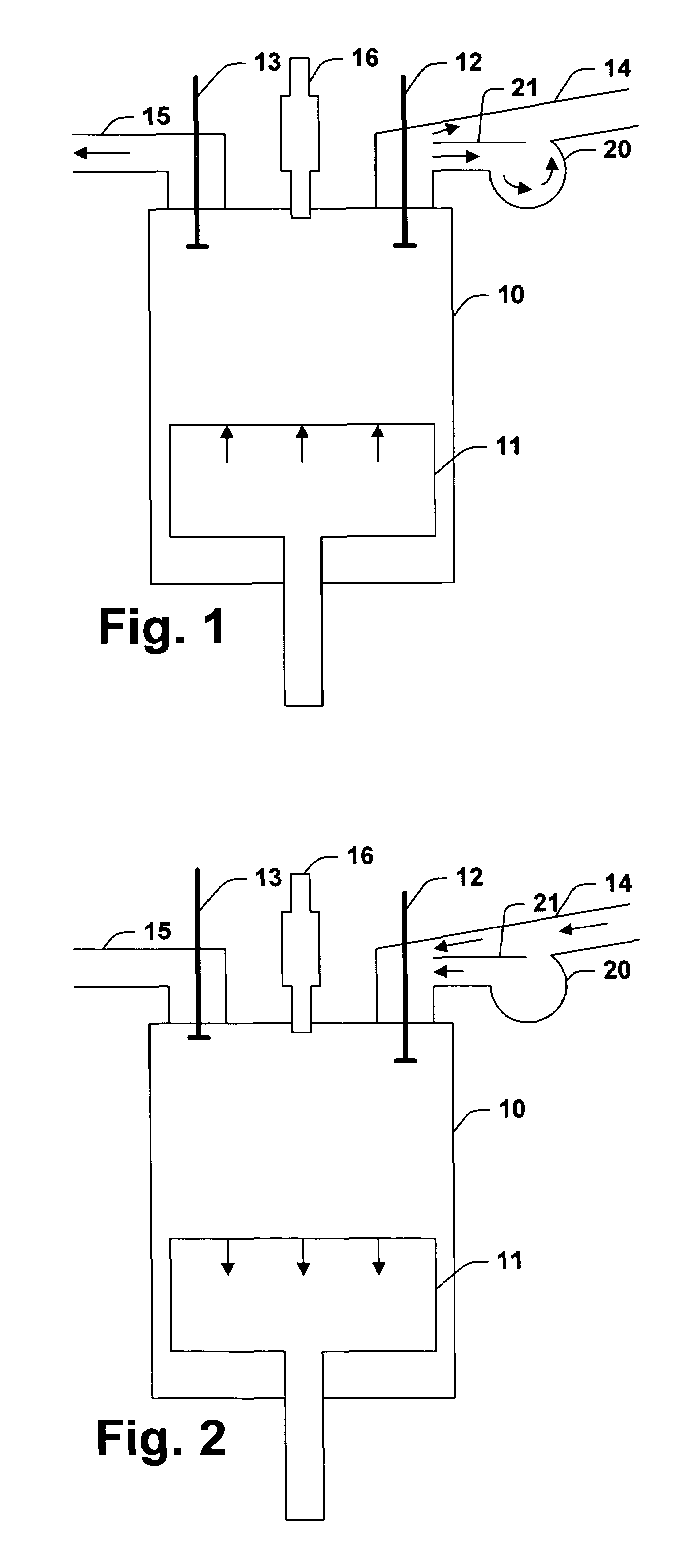 Internal EGR cooler